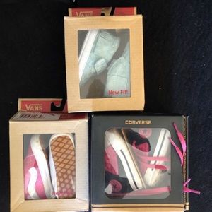 Converse an vans infant shoes
